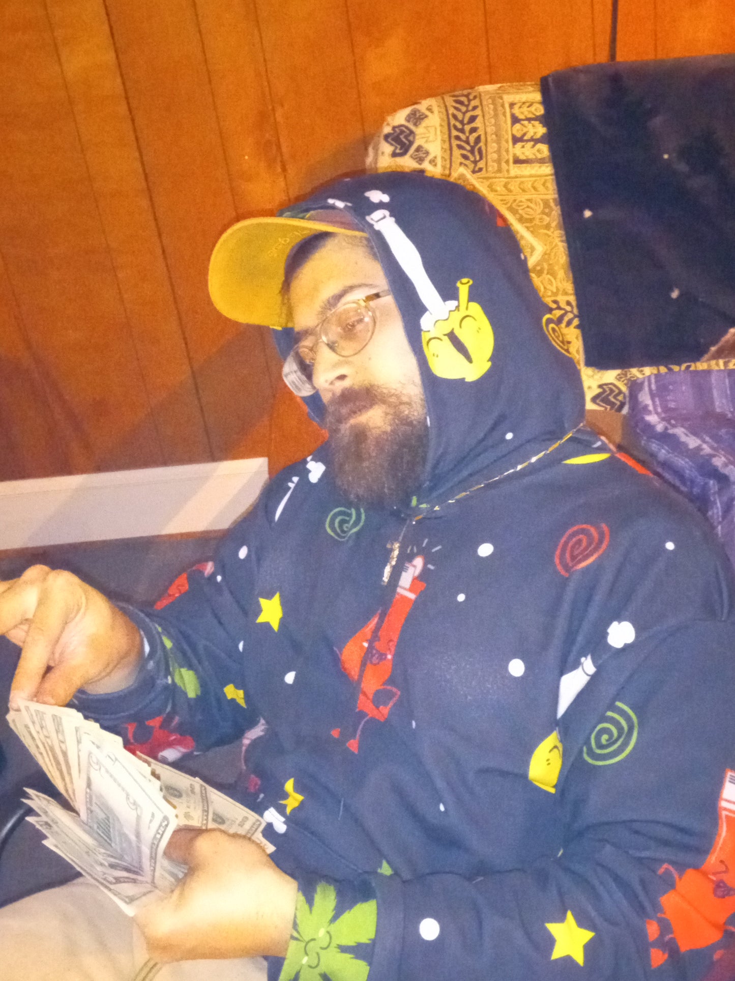 "THREE AMIGOS" Unisex Hoodie (Superior Black)