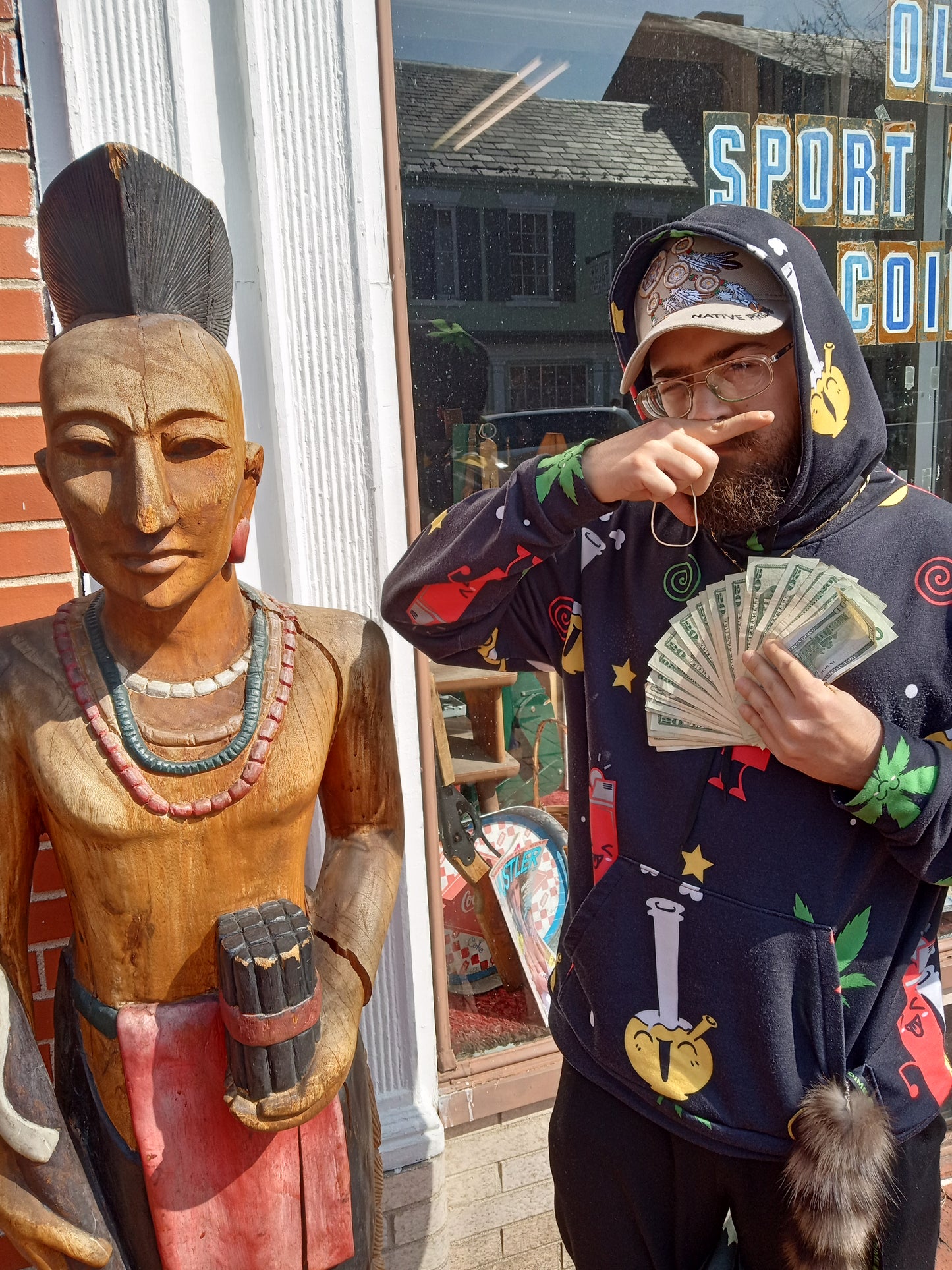 "THREE AMIGOS" Unisex Hoodie (Superior Black)