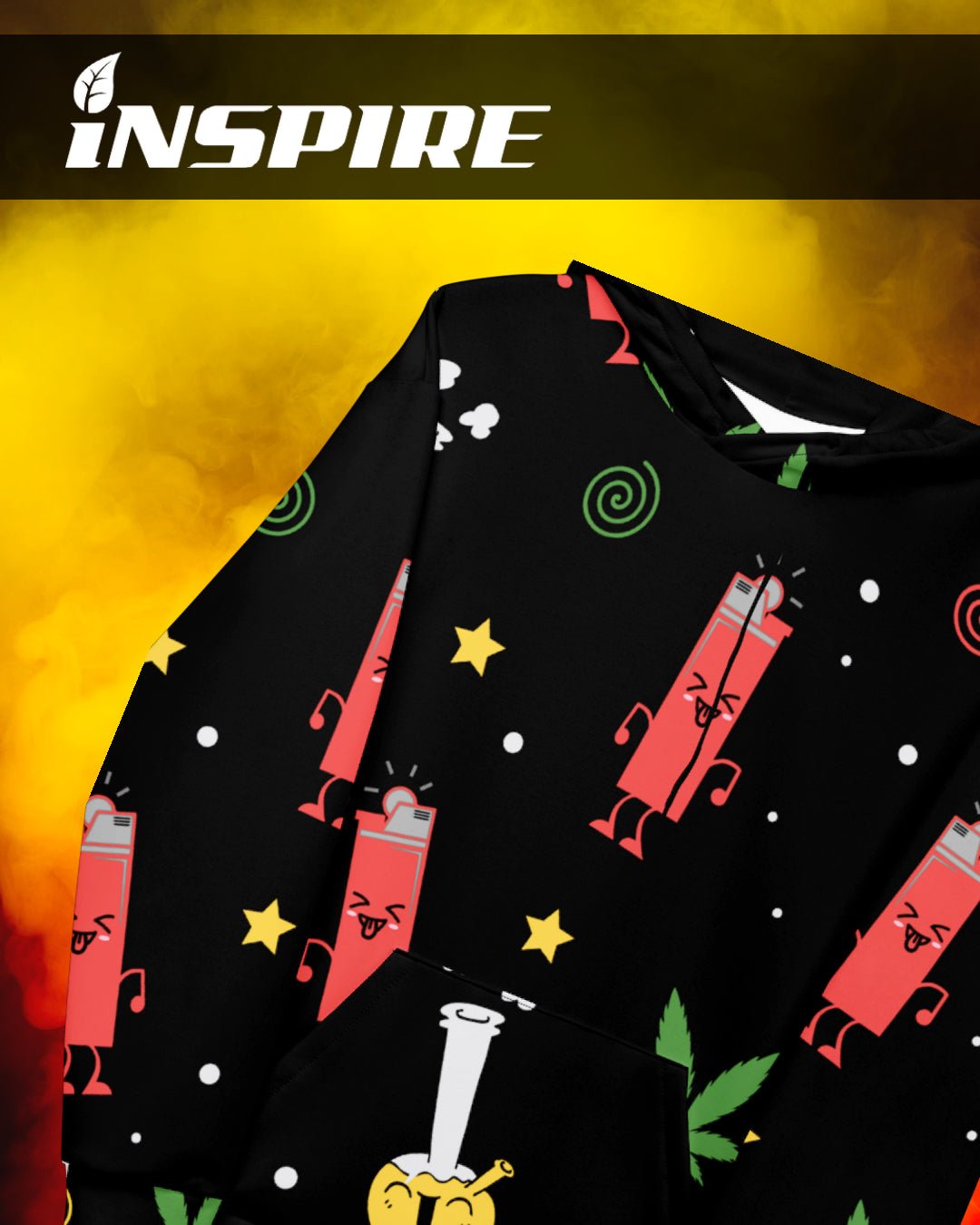 "THREE AMIGOS" Unisex Hoodie (Superior Black)