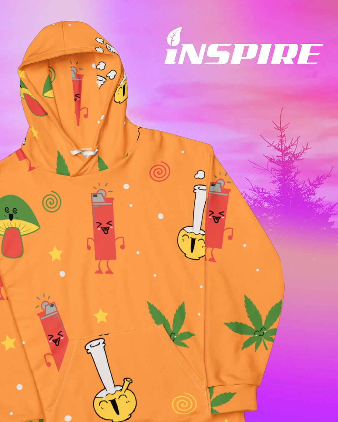 "THREE AMIGOS" Unisex Hoodie (Flamenco)