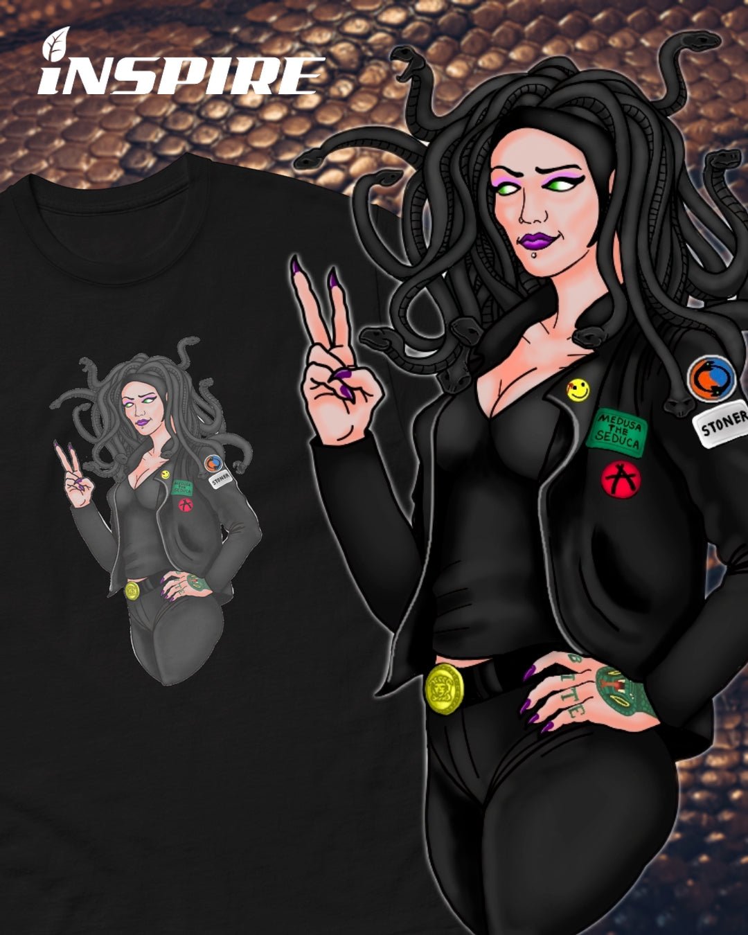"MEDUSA" INSPIRE x REAPER RENAISSANCE- Limited Edition Shirt