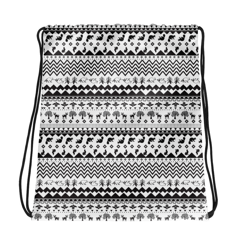 SPIRIT ANIMAL DRAWSTRING BAG