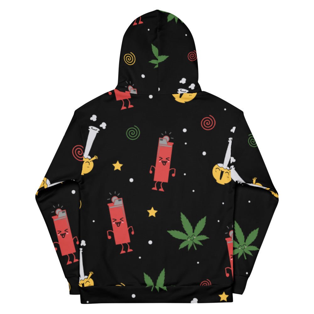 "THREE AMIGOS" Unisex Hoodie (Superior Black)