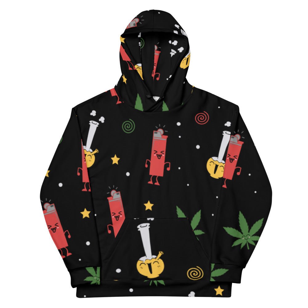 "THREE AMIGOS" Unisex Hoodie (Superior Black)