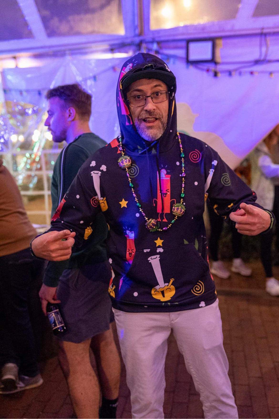 "THREE AMIGOS" Unisex Hoodie (Superior Black)