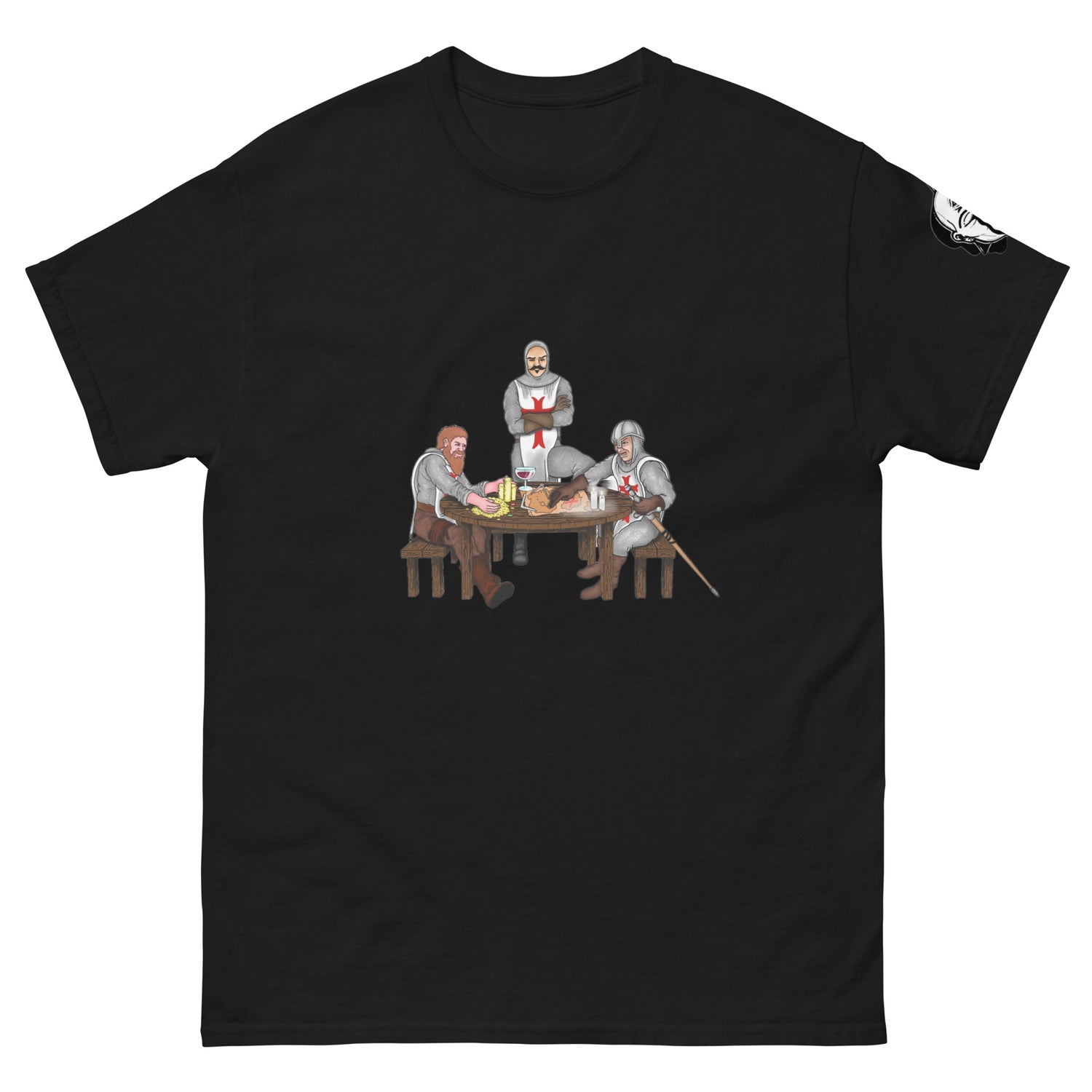 "KNIGHTS TEMPLAR" by INSPIRE Who were the Knights Templar?? Monks...? Warriors...? Mason's...?More like Gangstas! 😎The original gang getting the bag...  Black, Burgundy, Royal Blue, T-Shirt, Fashion, Art, Freemasons, Illuminati, Knight's Templar, FXBG, Fredericksburg, Virginia, Inspire, Reaper, Renaissance, Dope, History Shirts, T-Shirts, Clothing, Gangsta, Assassin's Creed, Crusades, Historical, Medieval