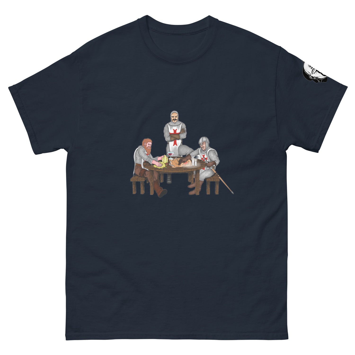 "KNIGHTS TEMPLAR" by INSPIRE Who were the Knights Templar?? Monks...? Warriors...? Mason's...?More like Gangstas! 😎The original gang getting the bag...  Black, Burgundy, Royal Blue, T-Shirt, Fashion, Art, Freemasons, Illuminati, Knight's Templar, FXBG, Fredericksburg, Virginia, Inspire, Reaper, Renaissance, Dope, History Shirts, T-Shirts, Clothing, Gangsta, Assassin's Creed, Crusades, Historical, Medieval