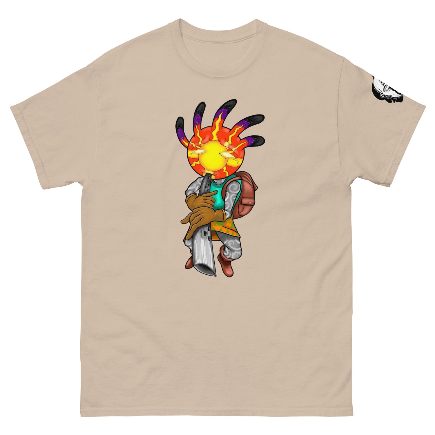 "KOKOPELLI" by INSPIRE x @reaper.renaissance 🎶 🏜️Designed for @renaissance_and_rendezvous.  Kokopelli, Native American, Native Inspired, Little People, Little Person, Magic, Symbolism, Esoteric, Kiva, Rain-Maker, Money, Prosperity, Inspire, FXBG, Fredericksburg, Renaissance, Rendezvous, Fertility, Music, Clothing, Swag, Cool,  Gifts, Dope, One of a kind, unique, tan, sand, nature, storms, wind maker,