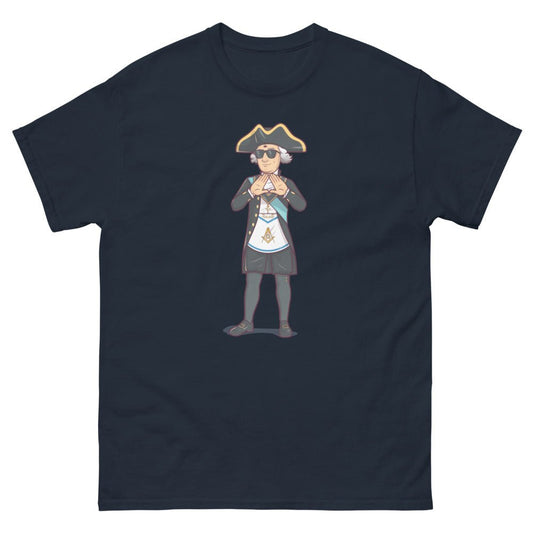 George Washington, Freemason, Masonic, Custom, T-Shirt, Shirts, Designer, Swag, G, Magic, FXBG, Fredericksburg, Inspire, Illuminati, Dope, Gangsta, Third Eye, Unique, Limited Edition,