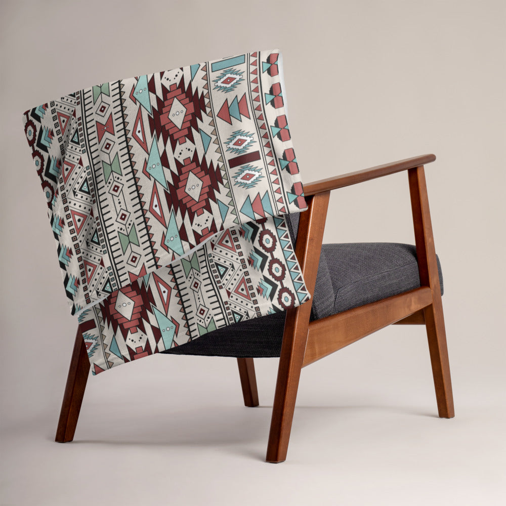 MASSAPONAX Traditional Design Blanket