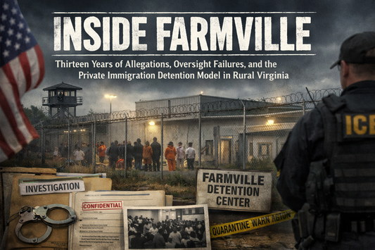 Farmville Virginia detention center abuse, CoreCivic,  ICE detention center oversight failures