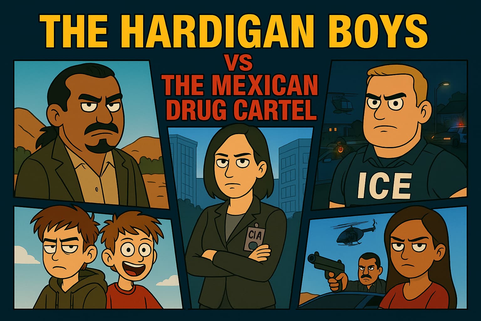 THE HARDIGAN BOYS VS THE MEXICAN DRUG CARTEL